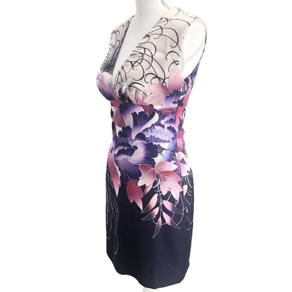 Marciano NEW Womens Size 2 Sleeveless Sheath Dress Floral Print Eastern Romance - Picture 5 of 12